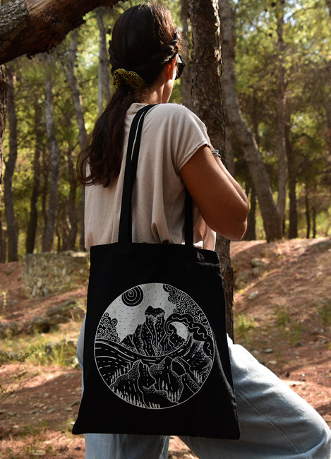 El Bosque Tote Bag Kad Handmade Clothes